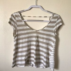 * $5 SALE! Striped crop top